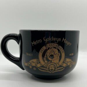 RARE MISPRINT Metro Goldwyn Mayer (MGM) Studio Souvenir Coffee Mug 80's